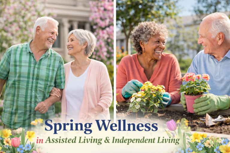 Spring Renewal in Assisted Living and Independent Living at Northridge Village
